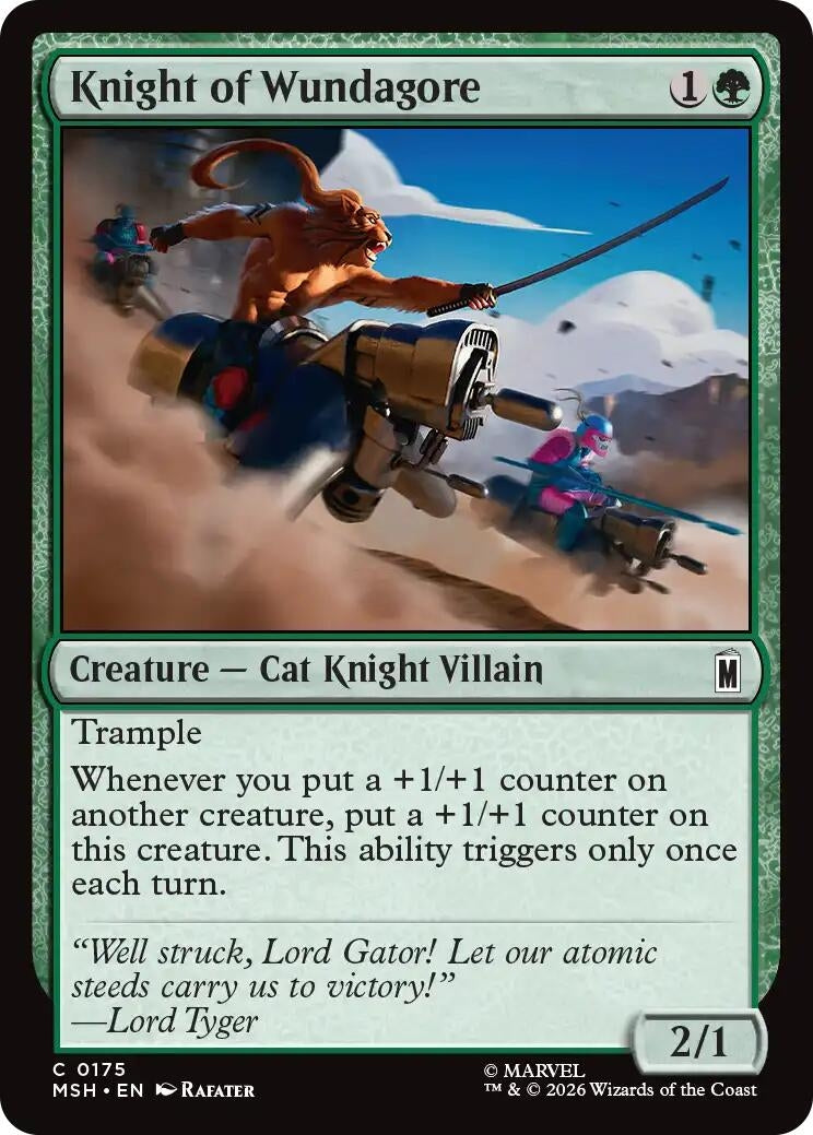 Image for Knight of Wundagore (Marvel Super Heroes) (175) - Magic: The Gathering
