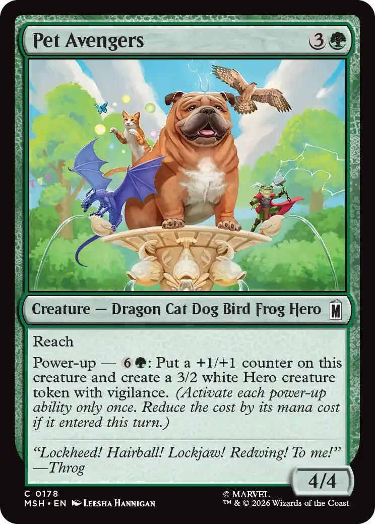 Image for Pet Avengers (Marvel Super Heroes) (178) - Magic: The Gathering
