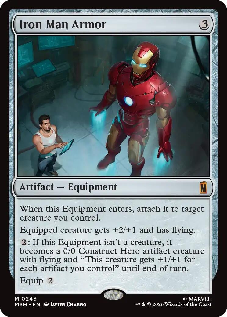 Image for Iron Man Armor (Marvel Super Heroes) (248) - Magic: The Gathering