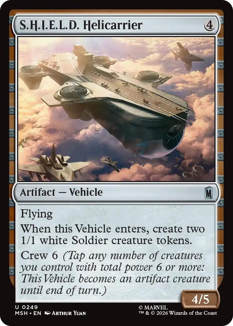 Image for S.H.I.E.L.D. Helicarrier (Marvel Super Heroes) (249) - Magic: The Gathering