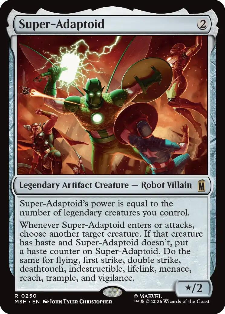 Image for Super-Adaptoid (Marvel Super Heroes) (250) - Magic: The Gathering