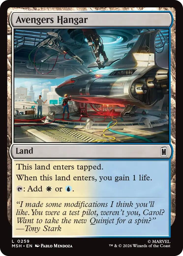 Image for Avengers Hangar (Marvel Super Heroes) (259) - Magic: The Gathering