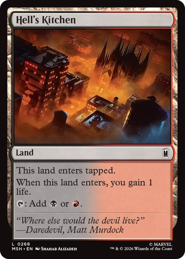 Image for Hell's Kitchen (Marvel Super Heroes) (268) - Magic: The Gathering
