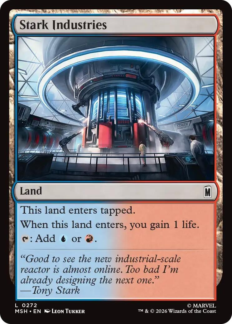 Image for Stark Industries (Marvel Super Heroes) (272) - Magic: The Gathering