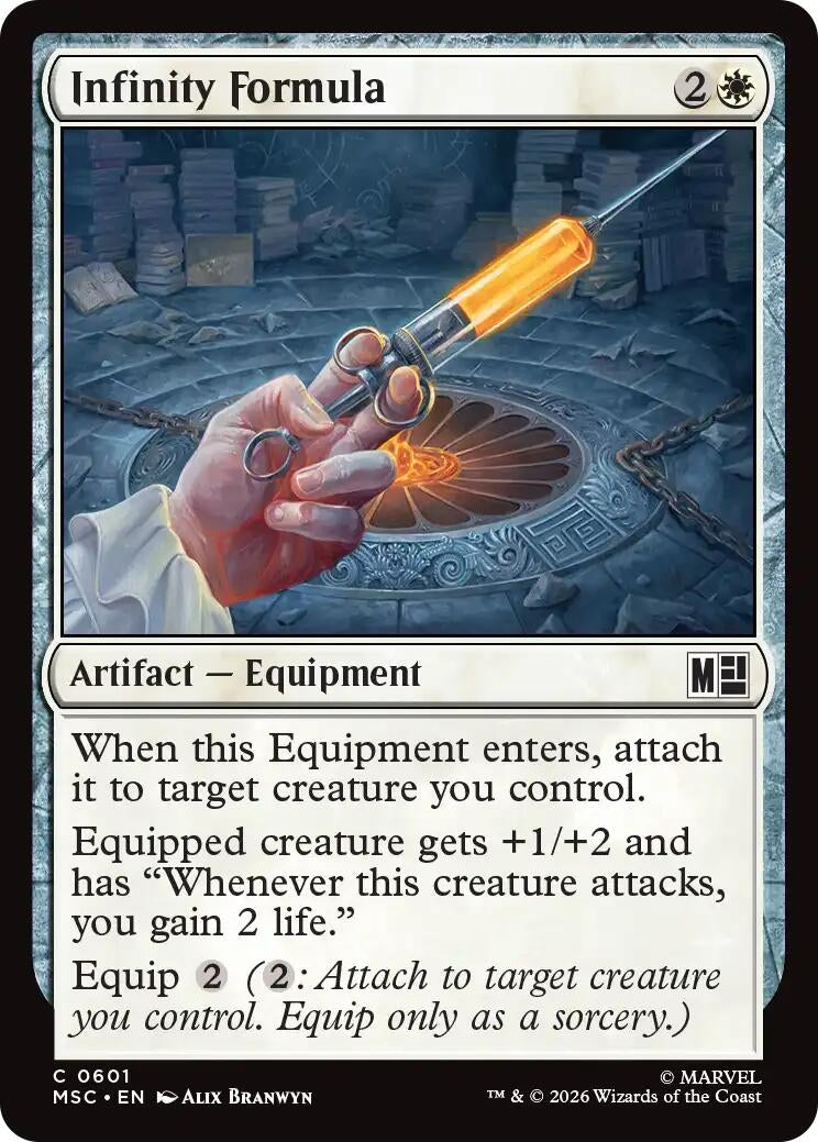 Image for Infinity Formula (Commander: Marvel Super Heroes) (601) (MSC) - Magic: The Gathering