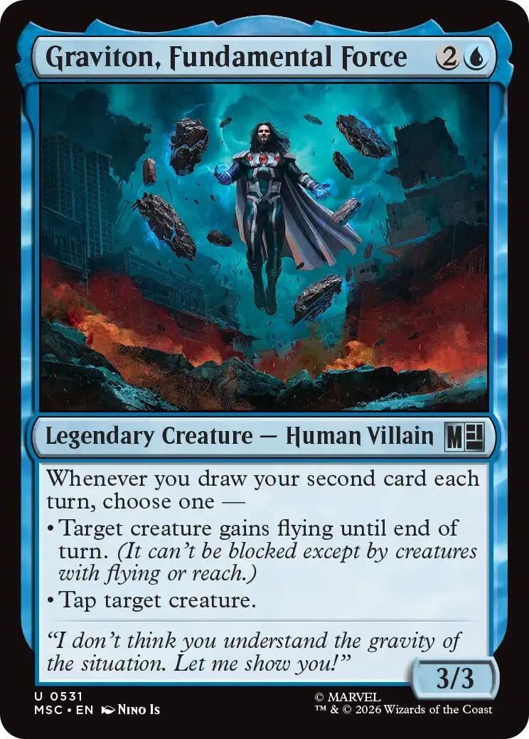 Image for Graviton, Fundamental Force (Commander: Marvel Super Heroes) (531) (MSC) - Magic: The Gathering