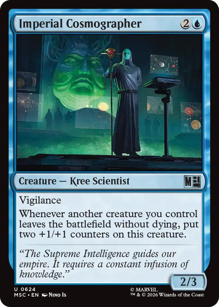 Image for Imperial Cosmographer (Commander: Marvel Super Heroes) (624) (MSC) - Magic: The Gathering