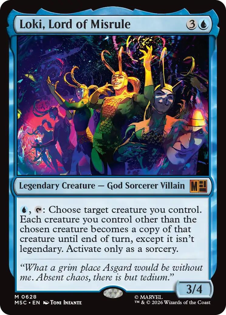 Image for Loki, Lord of Misrule (Commander: Marvel Super Heroes) (628) (MSC) - Magic: The Gathering