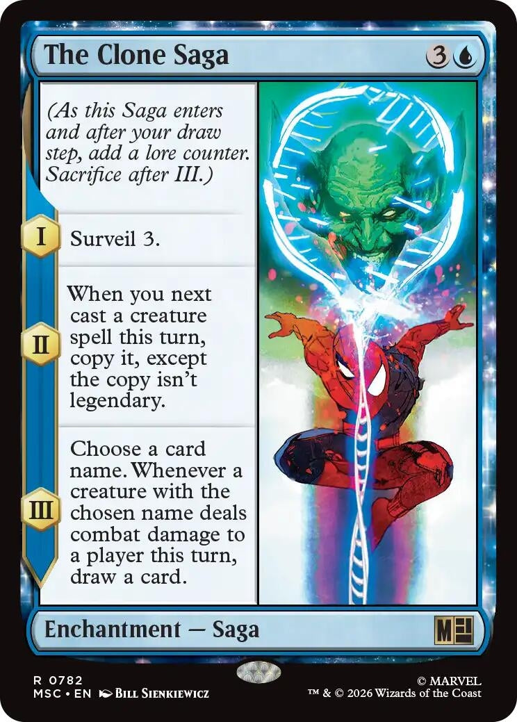 Image for The Clone Saga (Commander: Marvel Super Heroes) (782) (MSC) - Magic: The Gathering