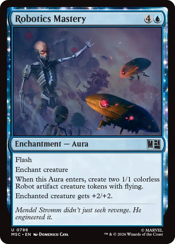 Image for Robotics Mastery (Commander: Marvel Super Heroes) (786) (MSC) - Magic: The Gathering