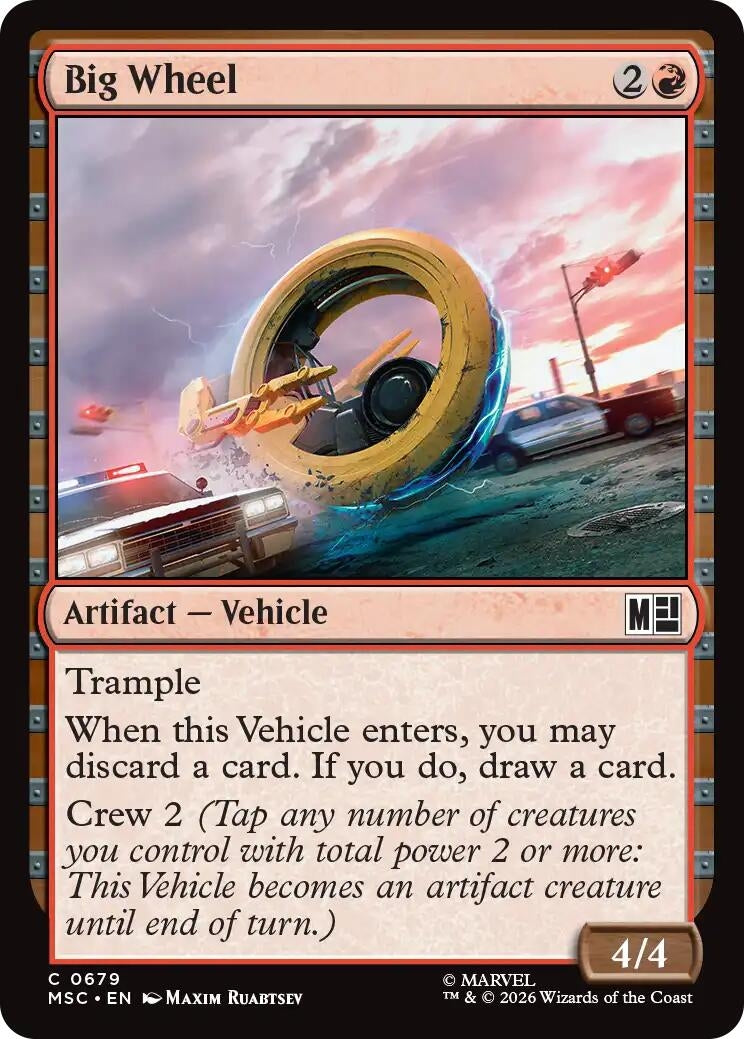 Image for Big Wheel (Commander: Marvel Super Heroes) (679) - Magic: The Gathering