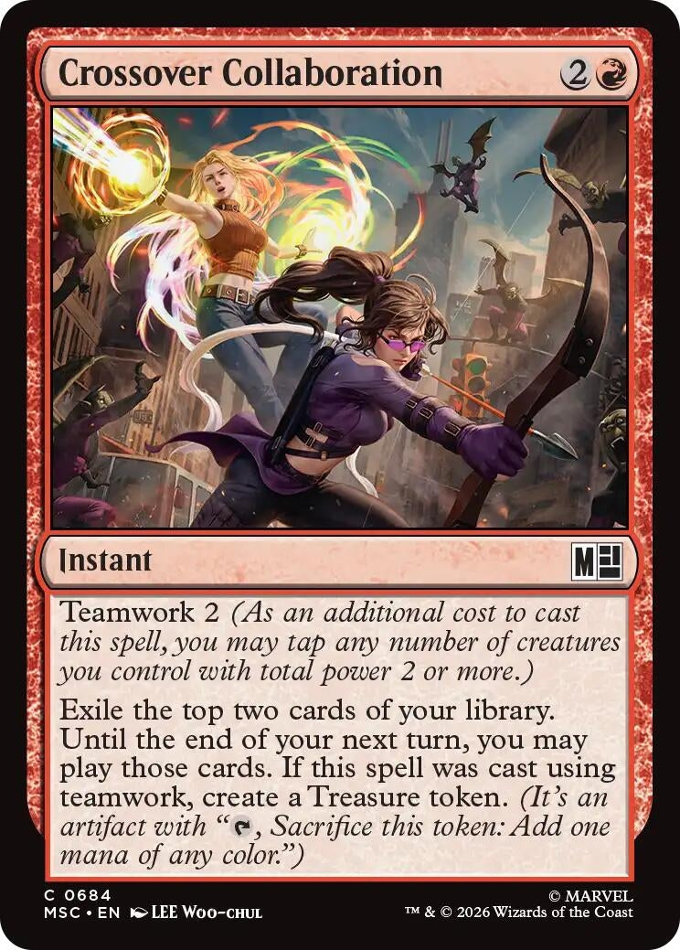 Image for Crossover Collaboration (Commander: Marvel Super Heroes) (684) (MSC) - Magic: The Gathering