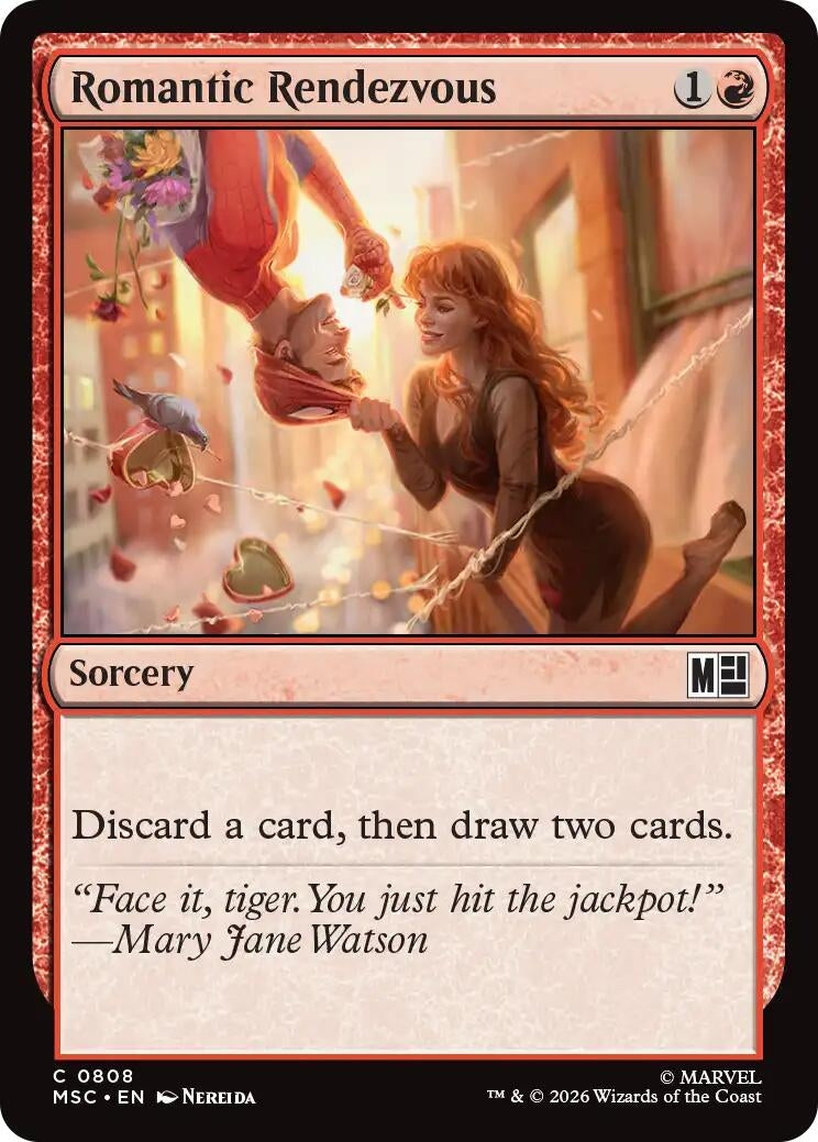 Image for Romantic Rendezvous (Commander: Marvel Super Heroes) (808) (MSC) - Magic: The Gathering