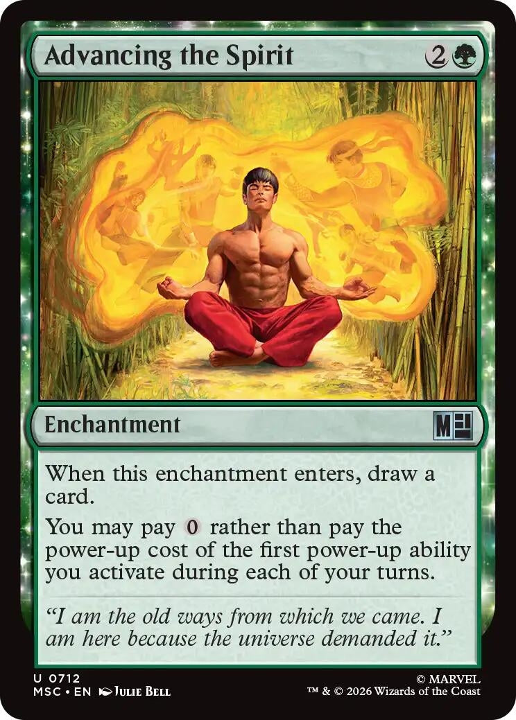 Image for Advancing the Spirit (Commander: Marvel Super Heroes) (712) - Magic: The Gathering