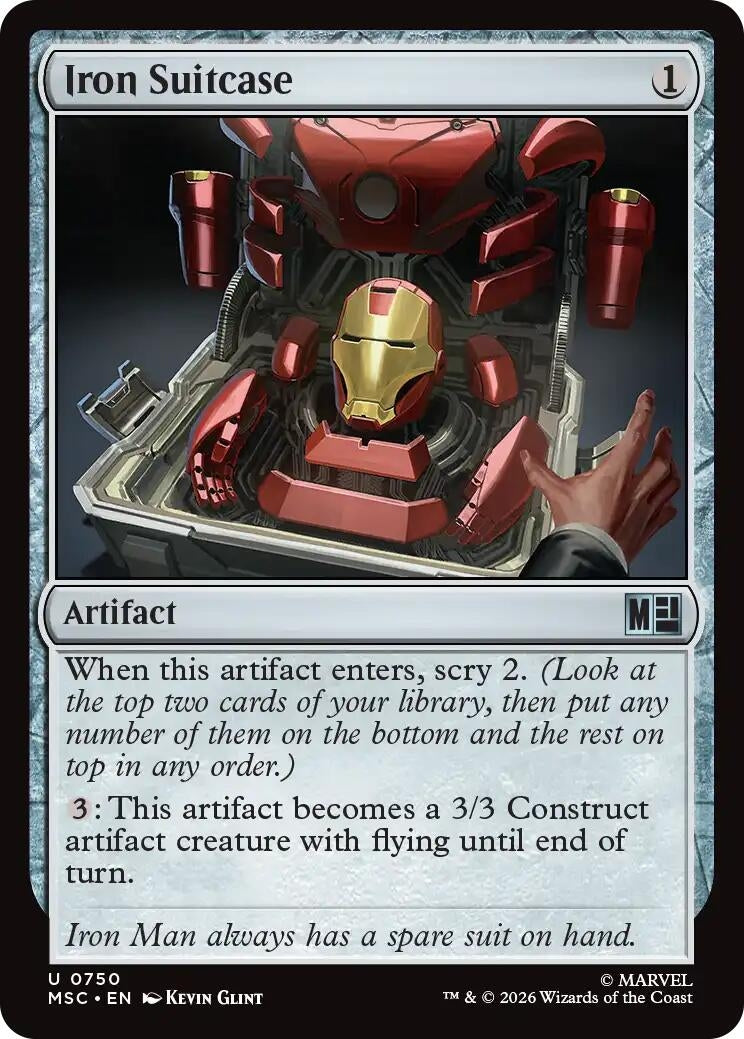 Image for Iron Suitcase (Commander: Marvel Super Heroes) (750) (MSC) - Magic: The Gathering