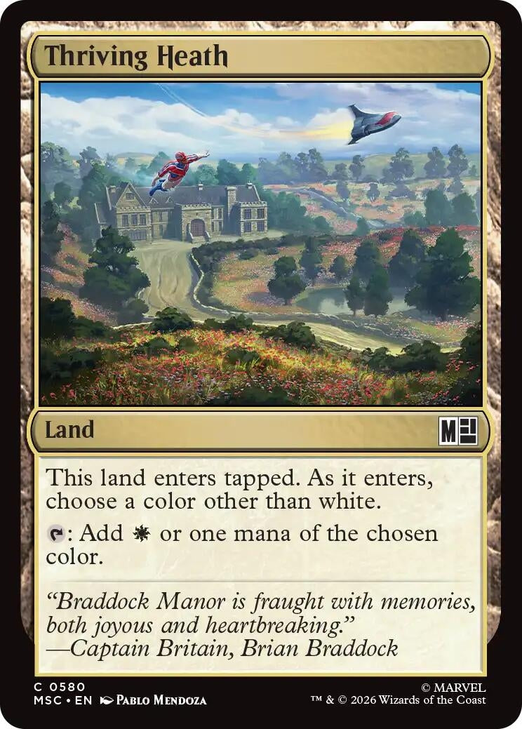 Image for Thriving Heath (Commander: Marvel Super Heroes) (580) (MSC) - Magic: The Gathering