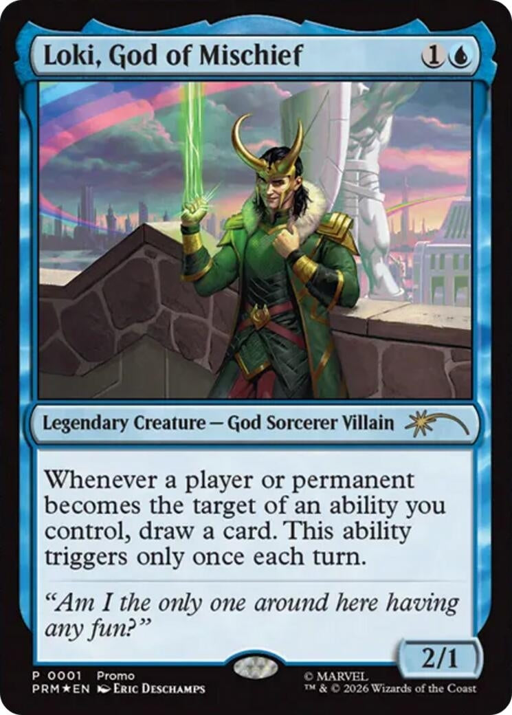 Image for Loki, God of Mischief (Media Promos) (1) (MEDIA) - Magic: The Gathering