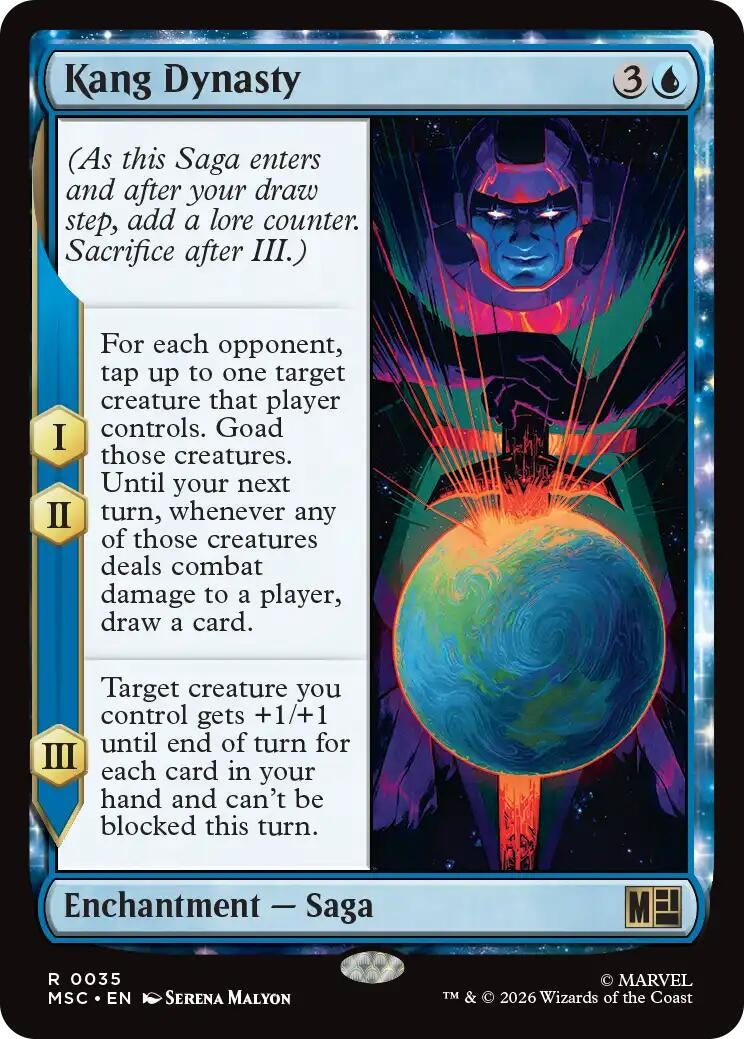 Image for Kang Dynasty (Surge Foil) (Commander: Marvel Super Heroes) (35) (MSC) - Magic: The Gathering