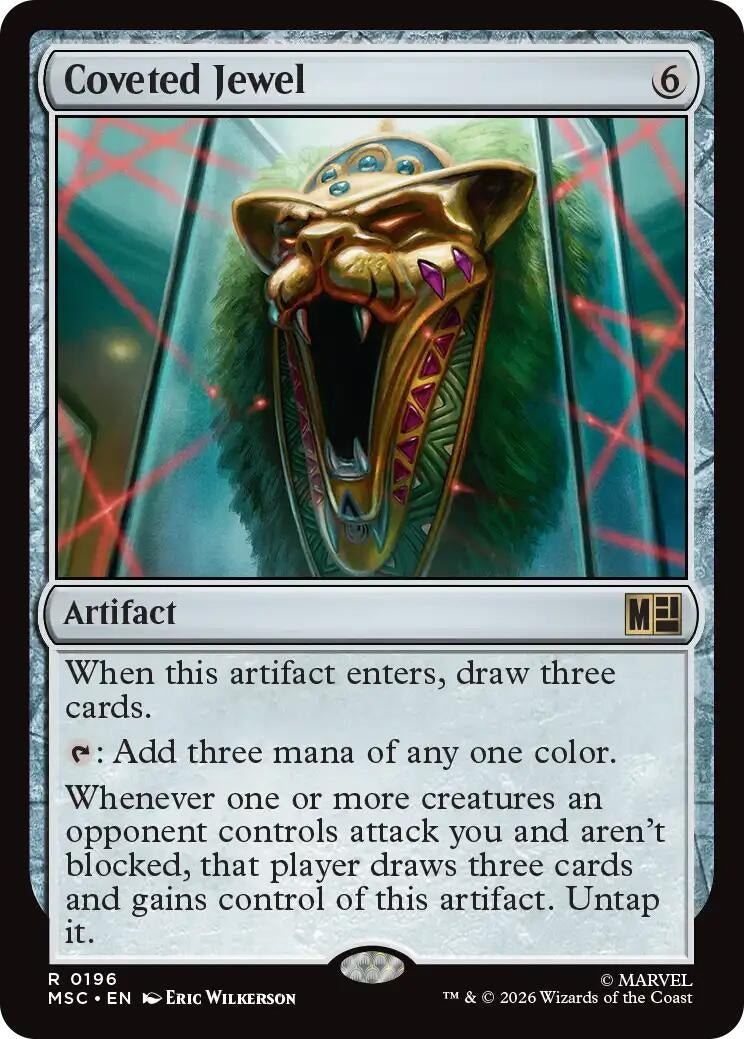 Image for Coveted Jewel (Commander: Marvel Super Heroes) (196) (MSC) - Magic: The Gathering