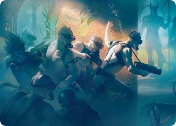 Image for Martial Coup Art Card (Art Series: Marvel Super Heroes) (39) (AAMSH) - Magic: The Gathering