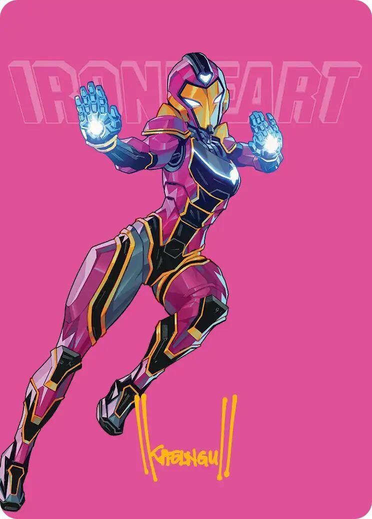 Image for Ironheart, Clever Champion Art Card (Gold-Stamped Signature) (Art Series: Marvel Super Heroes) (23) (AAMSH) - Magic: The Gathering