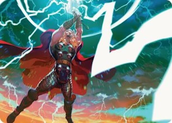 Image for Lightning Strike Art Card (Art Series: Marvel Super Heroes) (11) (AAMSH) - Magic: The Gathering