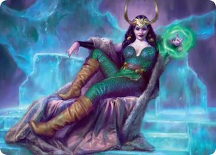 Image for Lady Loki, Agent of Chaos Art Card (Art Series: Marvel Super Heroes) (33) (AAMSH) - Magic: The Gathering