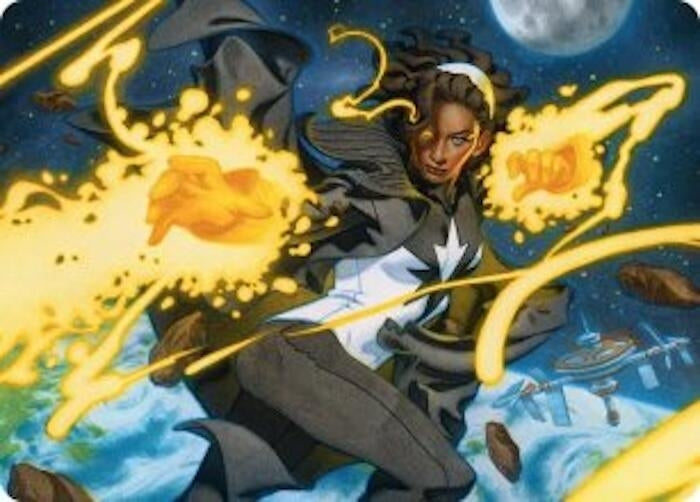 Image for Photon, Mighty Marvel Art Card (Art Series: Marvel Super Heroes) (34) (AAMSH) - Magic: The Gathering