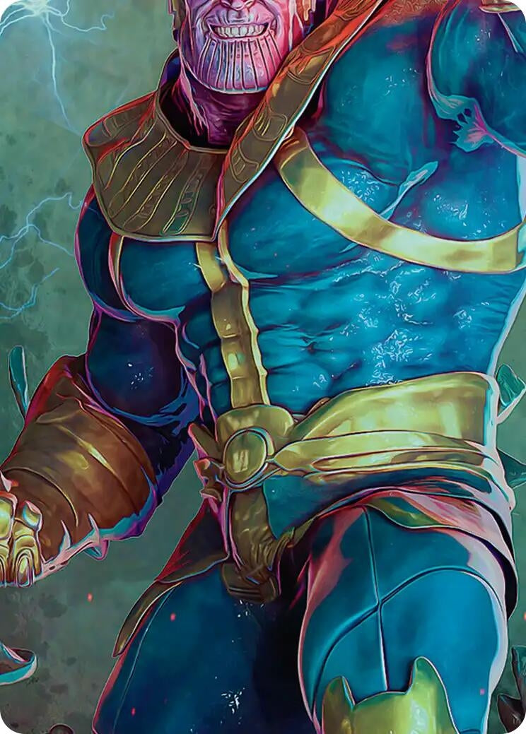 Image for Thanos, the Mad Titan Art Card (5/9) (Art Series: Marvel Super Heroes) (5) (AAMSH) - Magic: The Gathering
