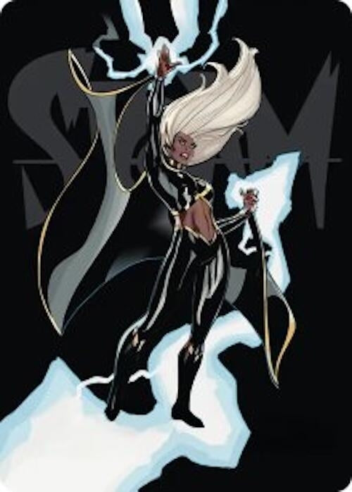 Image for Storm, Windrider Art Card (Art Series: Marvel Super Heroes) (30) (AAMSH) - Magic: The Gathering