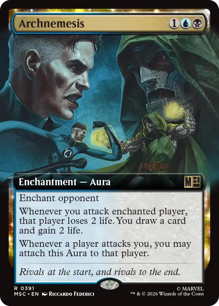 Image for Archnemesis (Extended Art) (Commander: Marvel Super Heroes) (391) - Magic: The Gathering