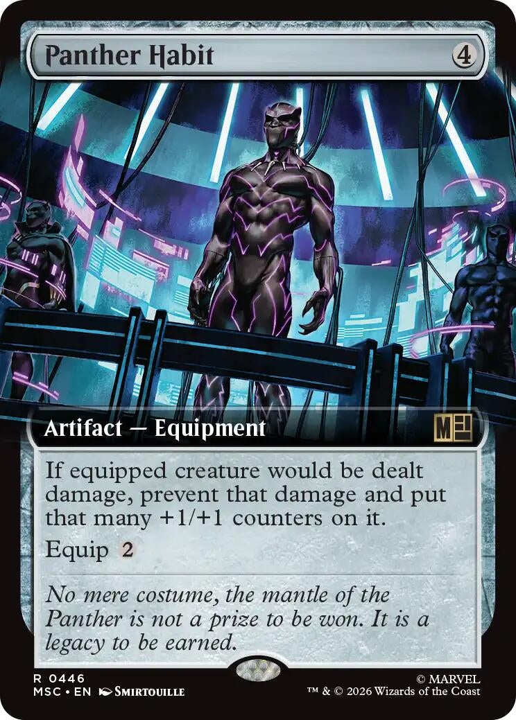 Panther Habit (Extended Art) (Marvel Super Heroes) (446)