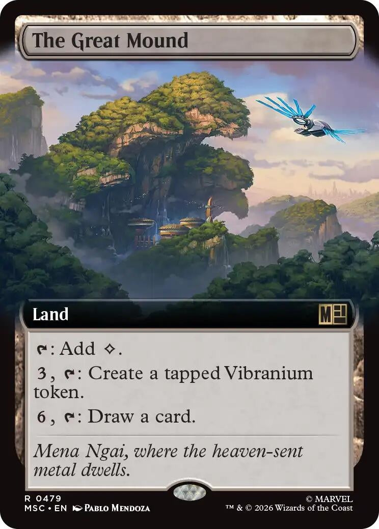 Image for The Great Mound (Extended Art) (Commander: Marvel Super Heroes) (479) (MSC) - Magic: The Gathering