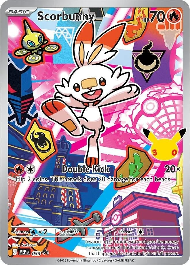 Image for Scorbunny - 053 (ME: Mega Evolution Promo) (053) - Pokemon