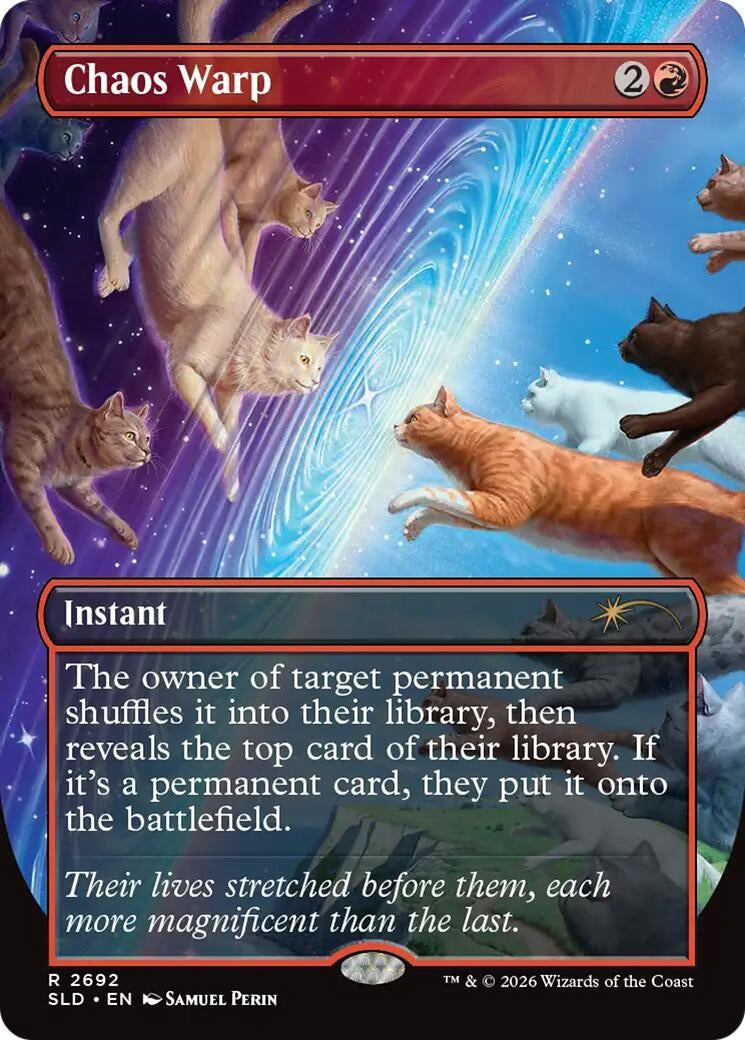 Image for Chaos Warp (Secret Lair Drop Series) (2692) (SLD) - Magic: The Gathering