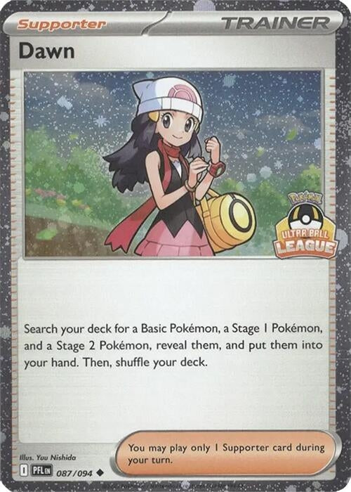 Image for Dawn - 087/094 (Ultra Ball League) (League & Championship Cards) (087/094) (PR) - Pokemon