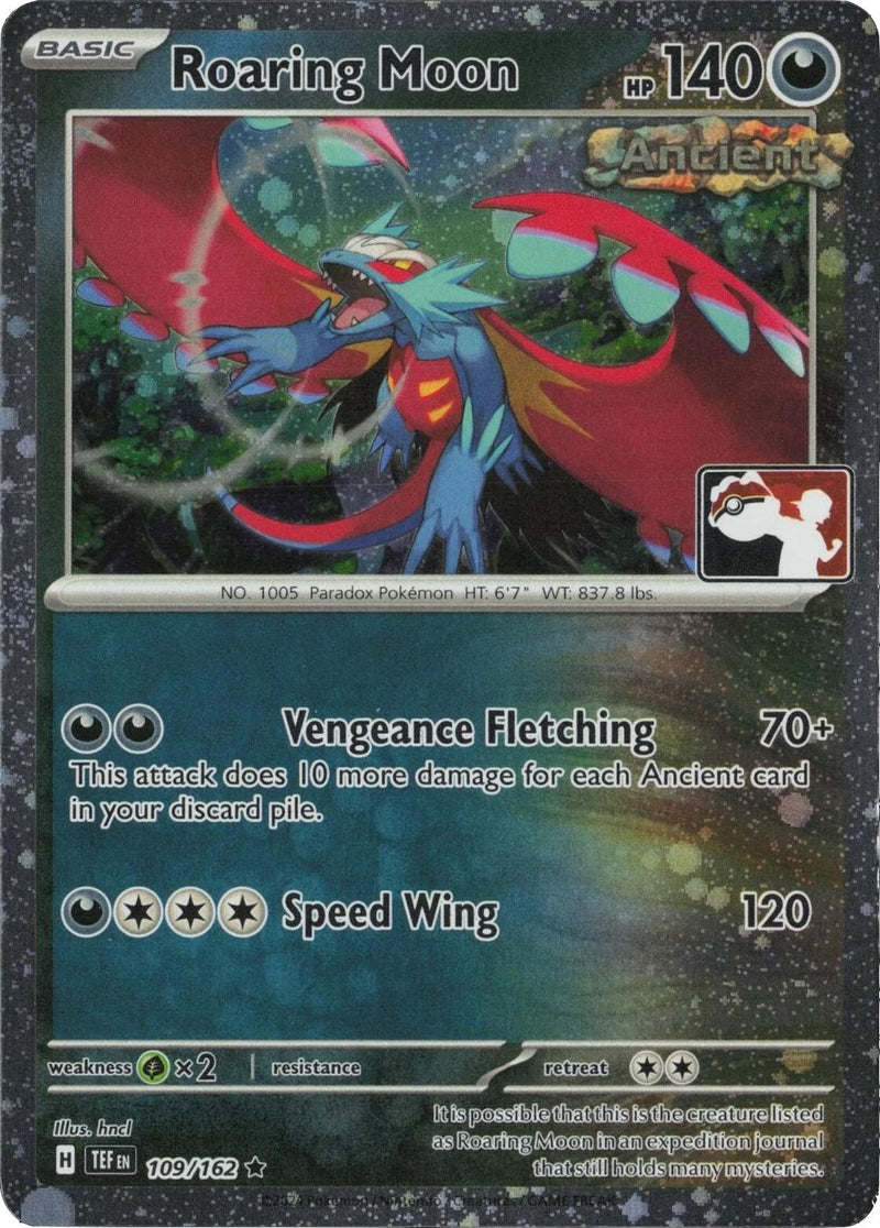 Image for Roaring Moon - 109/162 (Cosmos Holo) (Prize Pack Series Cards) (109/162) - Pokemon