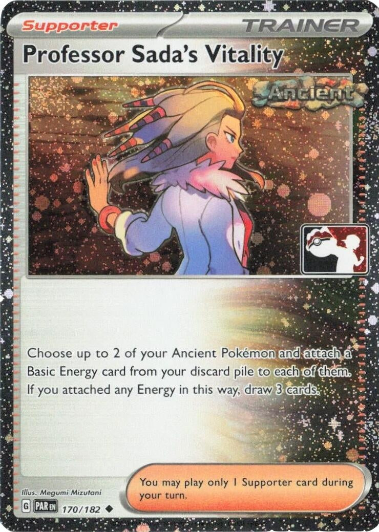 Image for Professor Sada's Vitality - 170/182 (Cosmos Holo) (Prize Pack Series Cards) (170/182) - Pokemon