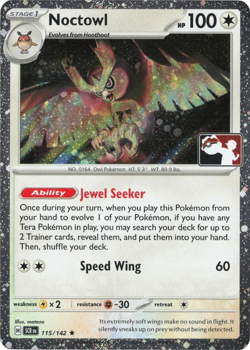 Image for Noctowl - 115/142 (Cosmos Holo) (Prize Pack Series Cards) (115/142) - Pokemon