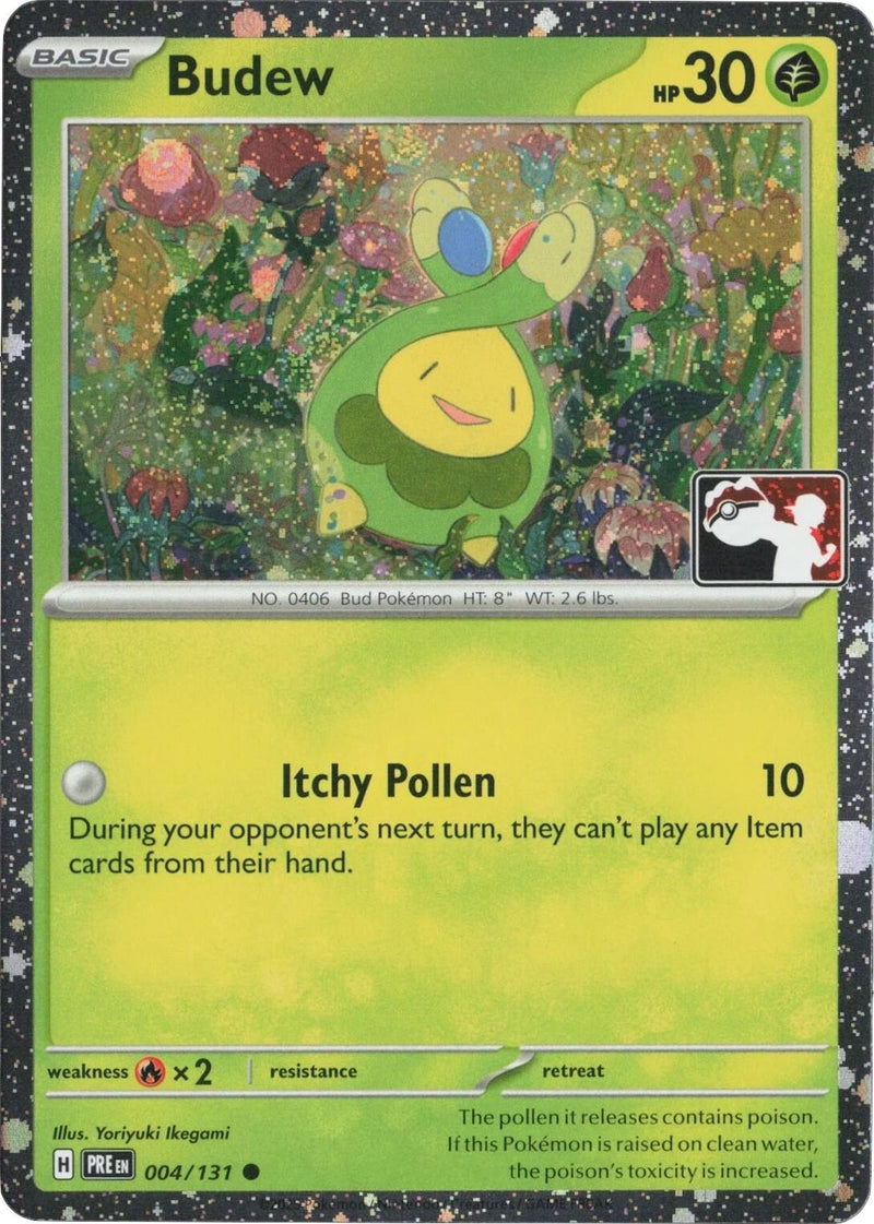 Image for Budew - 004/131 (Cosmos Holo) (Prize Pack Series Cards) (004/131) - Pokemon