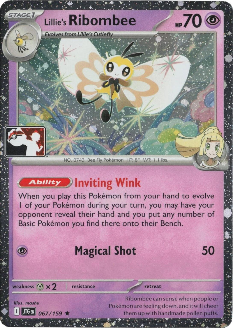Image for Lillie's Ribombee - 067/159 (Cosmos Holo) (Prize Pack Series Cards) (067/159) - Pokemon