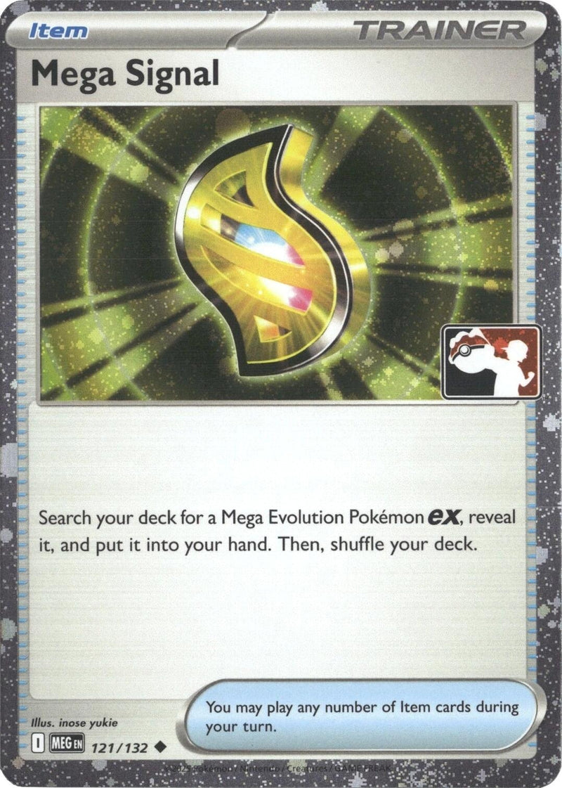 Image for Mega Signal - 121/132 (Cosmos Holo) (Prize Pack Series Cards) (121/132) - Pokemon