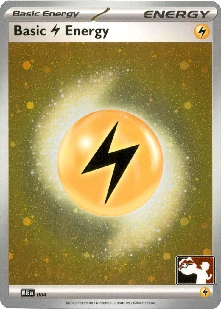 Image for Basic Lightning Energy - MEE 004 (Cosmos Holo) (Prize Pack Series Cards) (004) - Pokemon