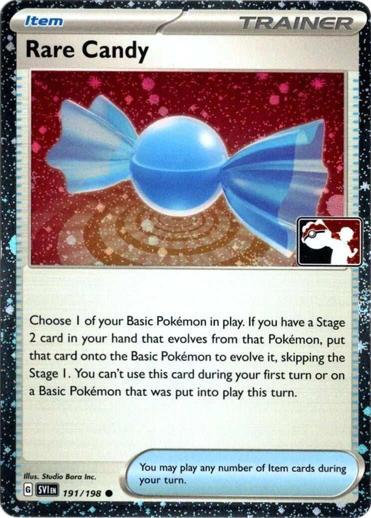 Image for Rare Candy - 191/198 (Cosmos Holo) (Prize Pack Series Cards) (191/198) - Pokemon