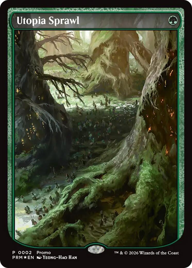 Image for Utopia Sprawl (MagicFest Cards) (2) (MFP) - Magic: The Gathering
