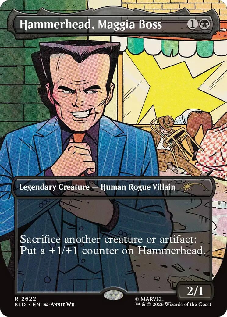 Image for Hammerhead, Maggia Boss (Secret Lair Drop Series) (2622) (SLD) - Magic: The Gathering