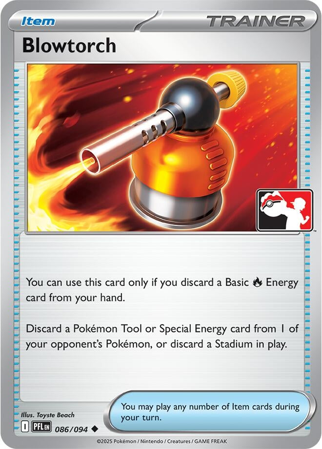 Image for Blowtorch (Prize Pack Series Cards) (086/094) - Pokemon