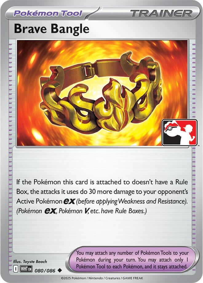 Image for Brave Bangle - 080/086 (Cosmos Holo) (Prize Pack Series Cards) (080/086) - Pokemon