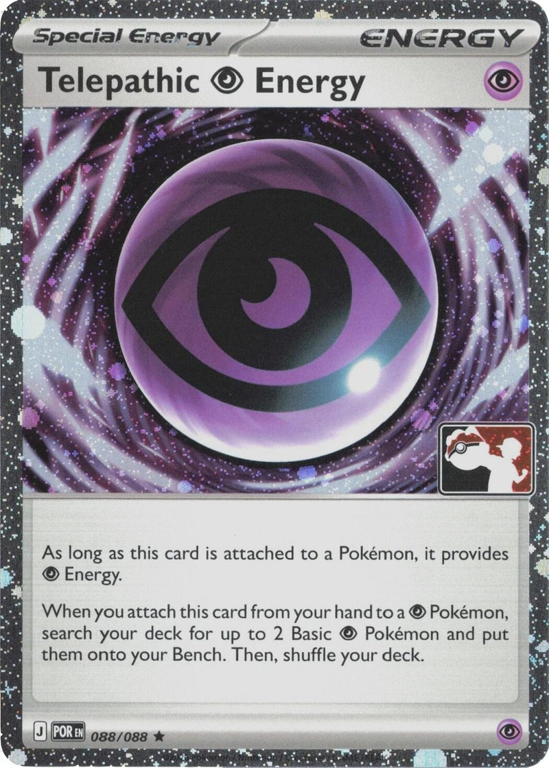 Image for Telepathic Psychic Energy - 088/088 (Cosmos Holo) (Prize Pack Series Cards) (088/088) - Pokemon