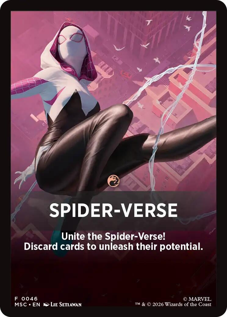 Image for Spider-Verse Theme Card (Commander: Marvel Super Heroes) (46) (MSC) - Magic: The Gathering